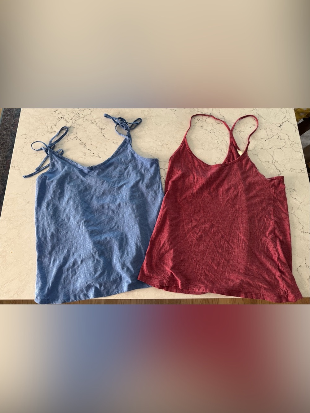 H&M Lightweight Tank Bundle Blue and Pink